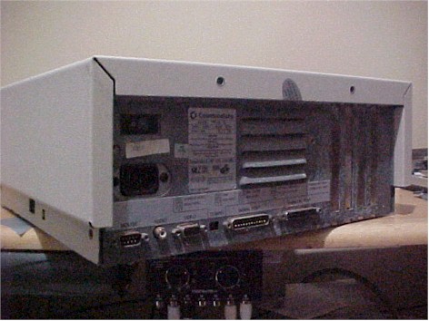A crusty old back panel.